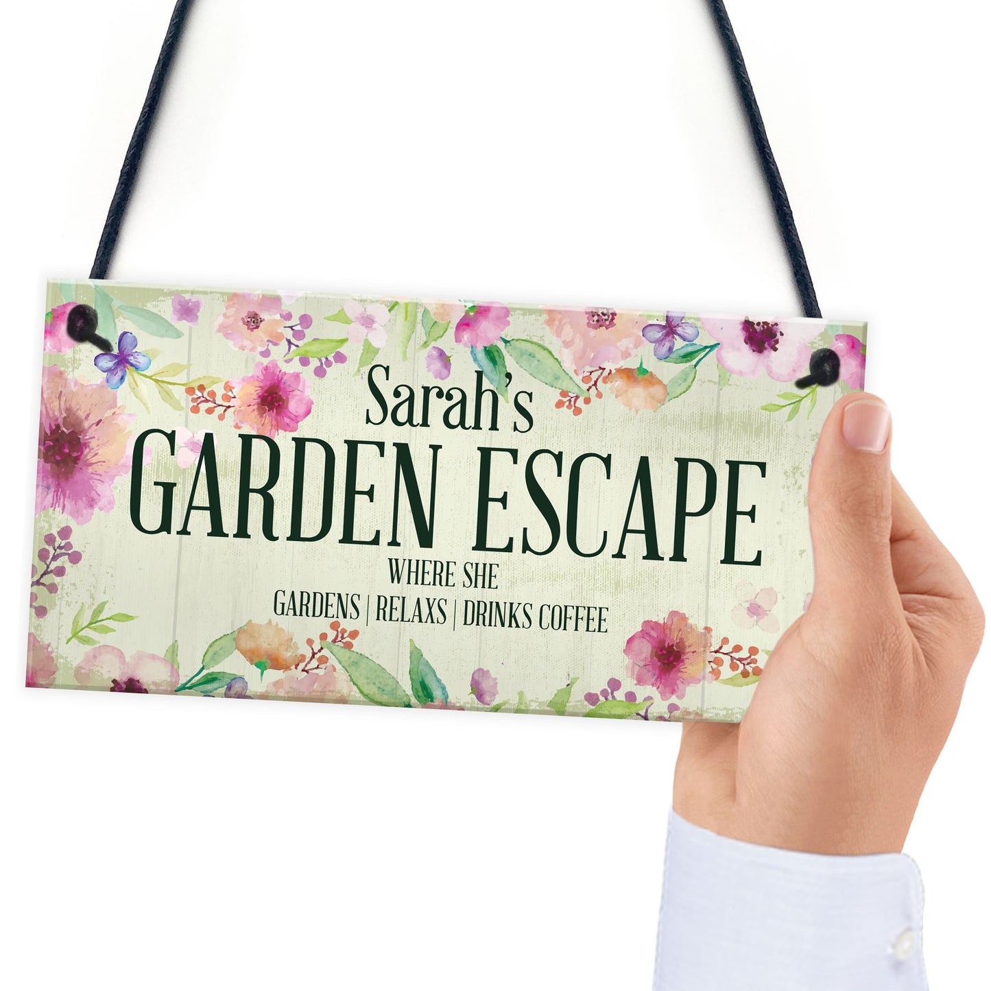 Garden Signs And Plaques For Outdoors Funny Personalised