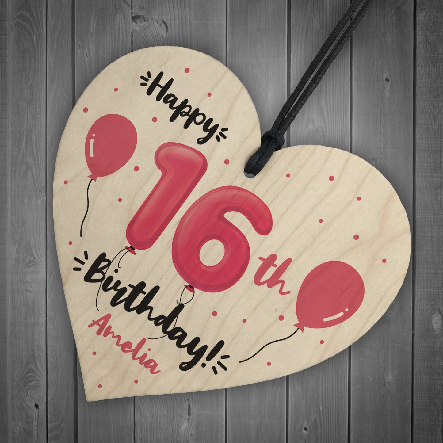 16th Birthday Gift For Daughter Sister Personalised 16th Decor