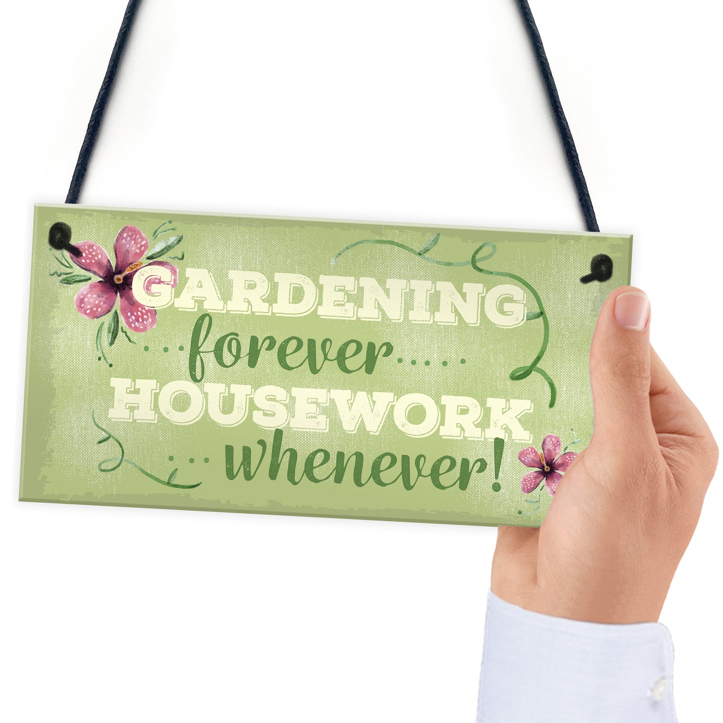 Gardening Forever SummerHouse Sign Garden Shed Mum Nan