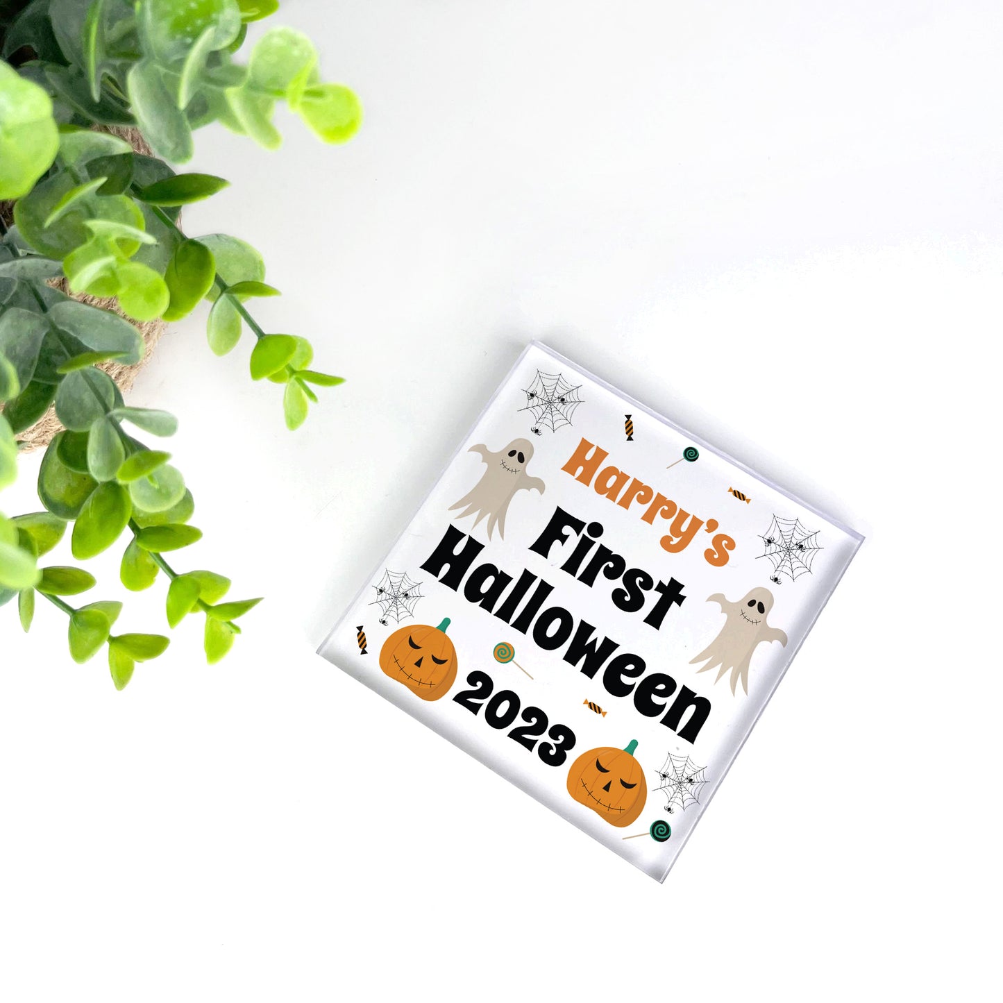 Personalised My First Halloween Gift Halloween Decoration Baby