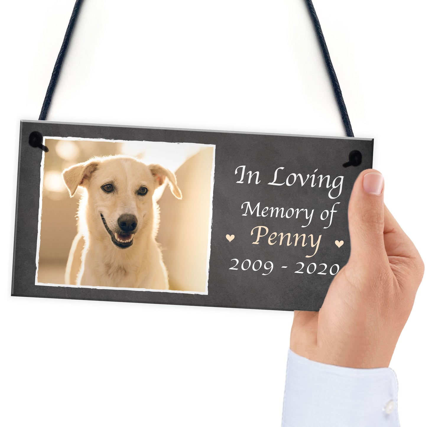 Personalised Photo Plaque Gift For Dog Animal Lover Novelty Gift