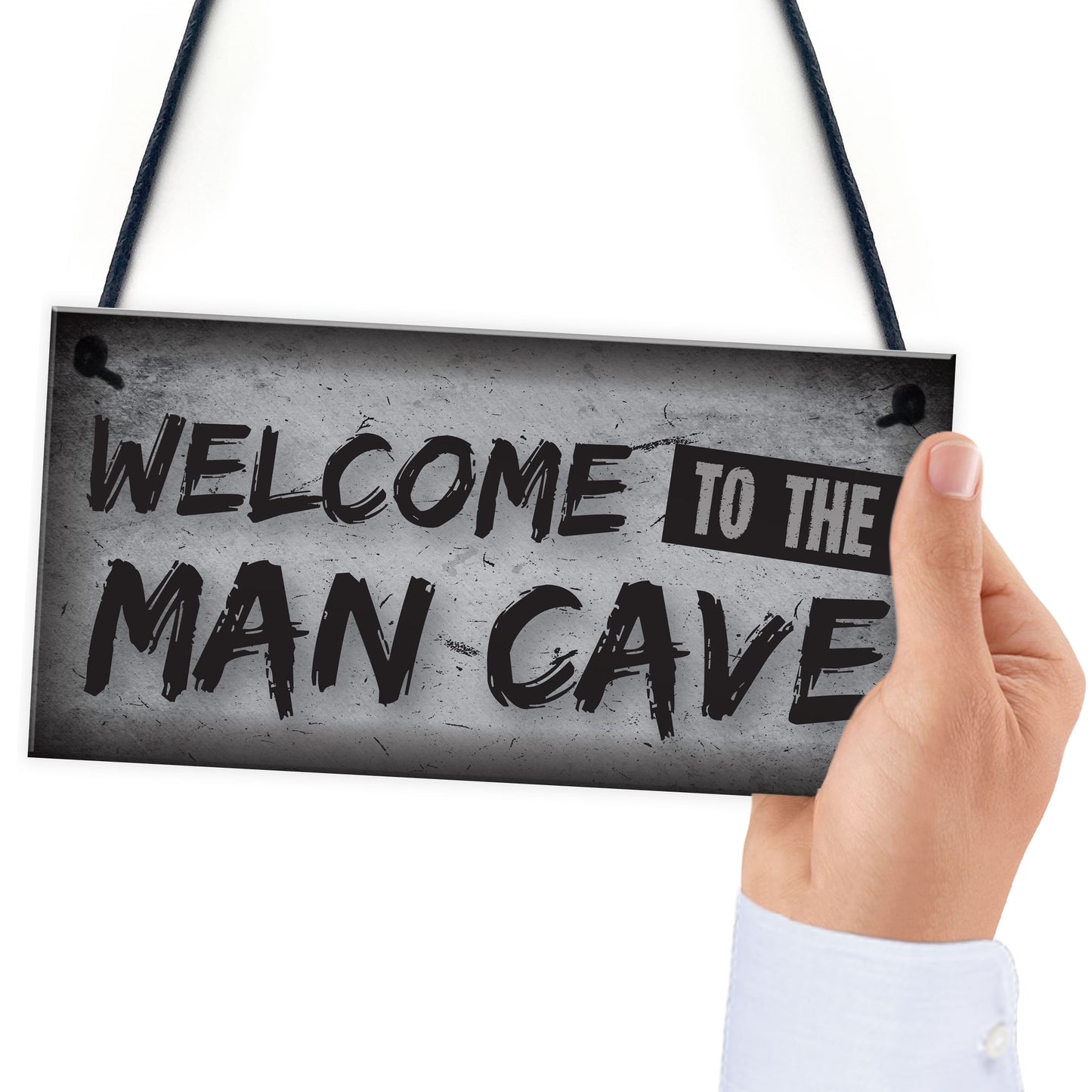 Man Cave Plaque Funny Sign Fathers Day Gift Game Boys Room Gifts