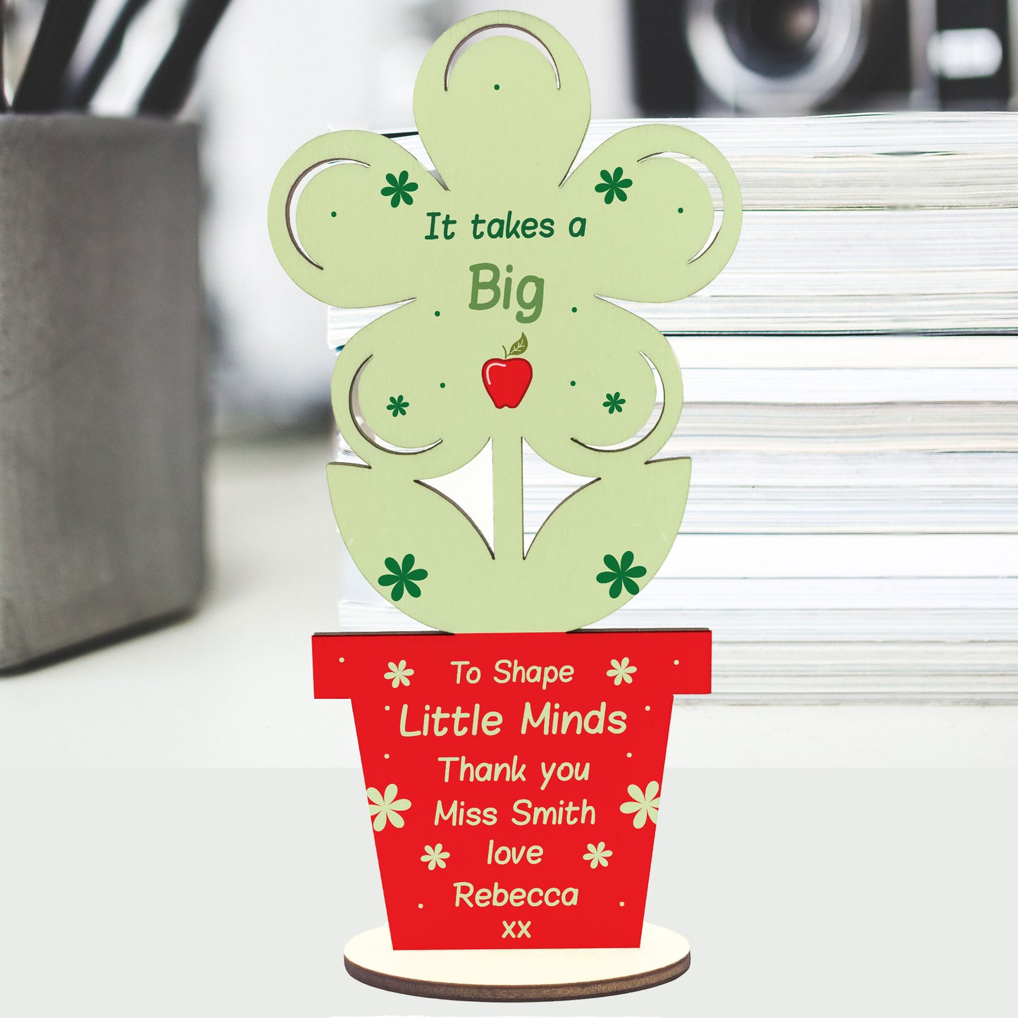 Big Heart Teacher Thank You Gift Assistant Pre School Nursery