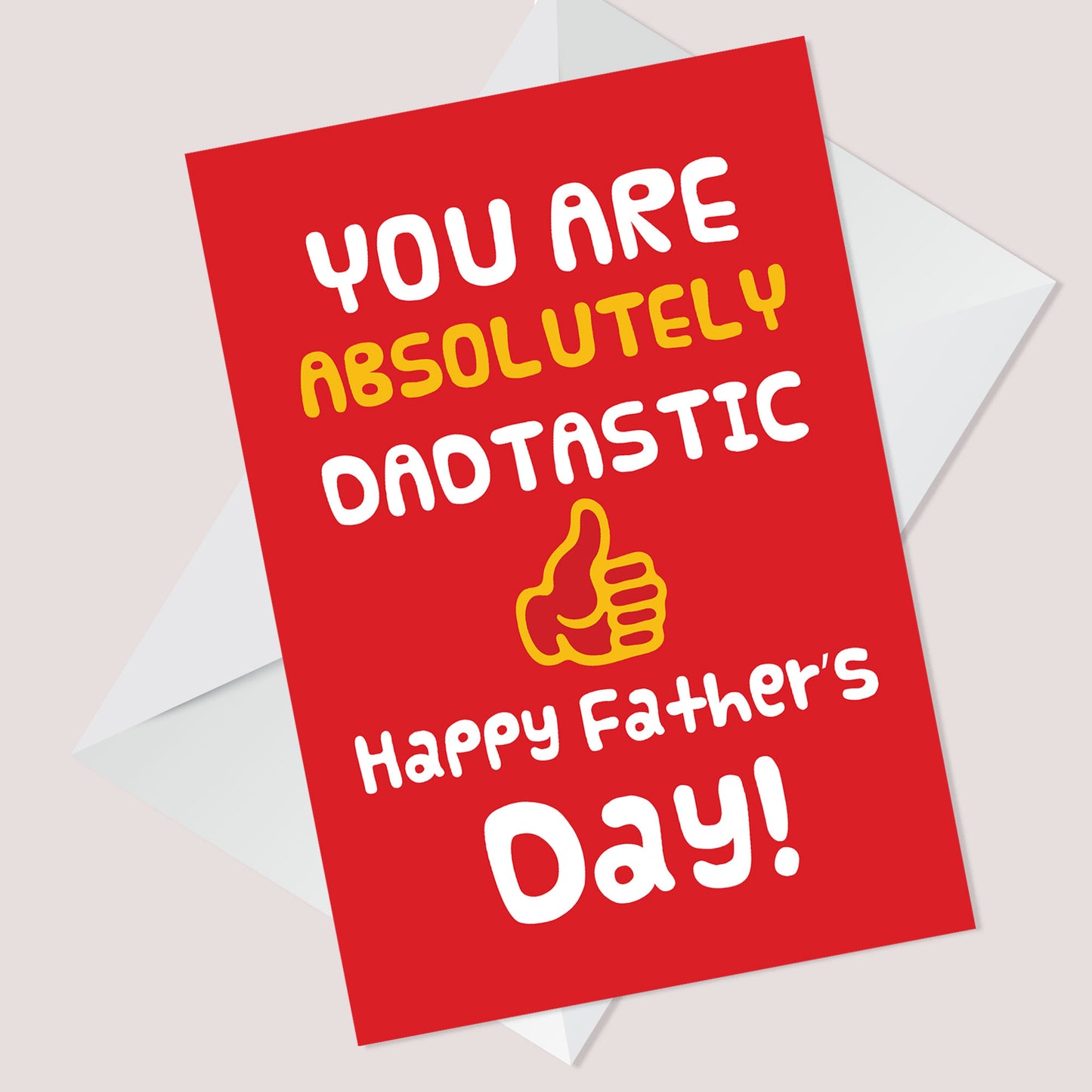 Happy Fathers Day Dad Novelty Fathers Day Card For Dad Card