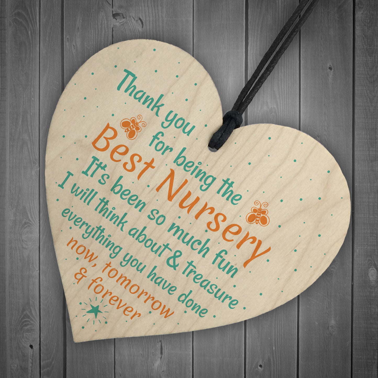 Thank You Teacher Gifts Heart Best Nursery Gifts For Children