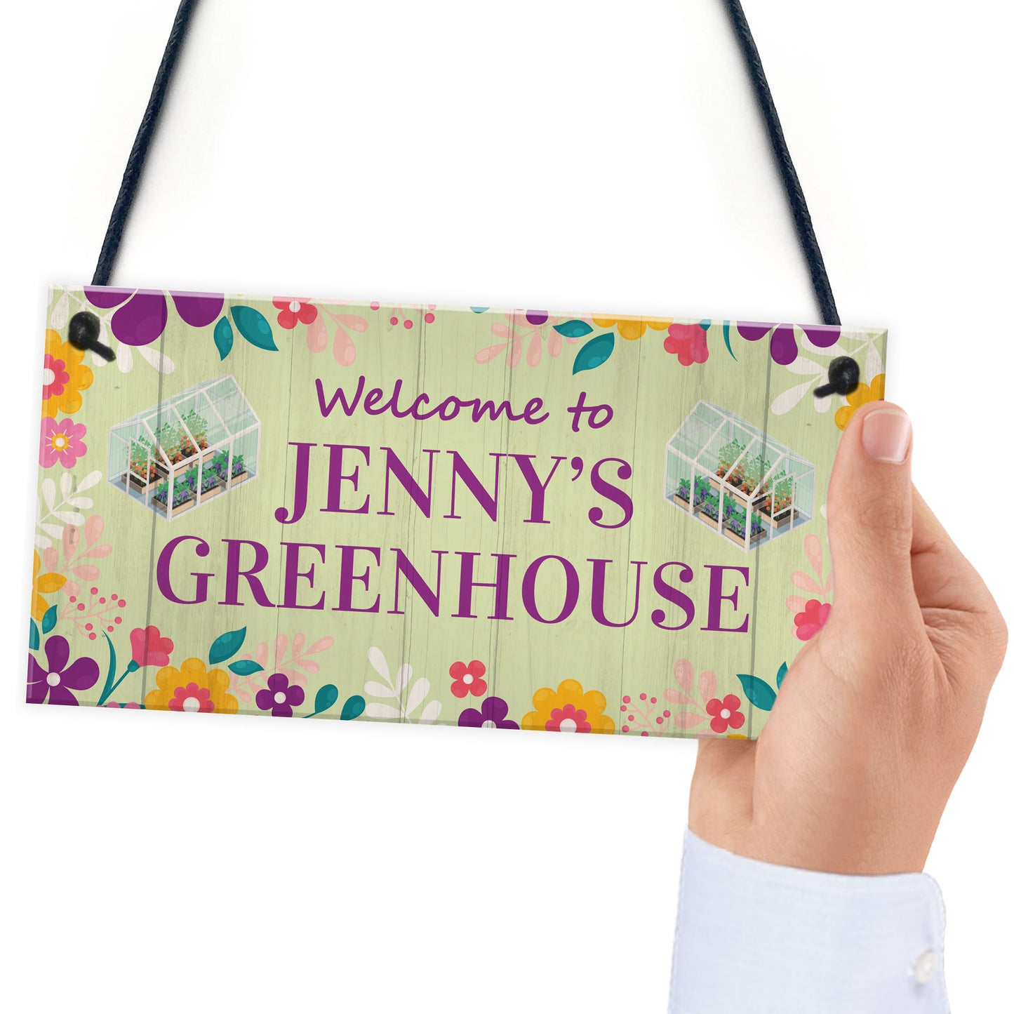 Garden Sign / Greenhouse Sign / Personalised Garden Sign