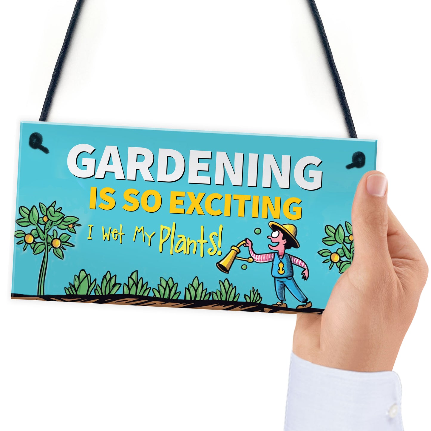 Gardening Gifts Sign Gardening So Exciting Funny Novelty Sign