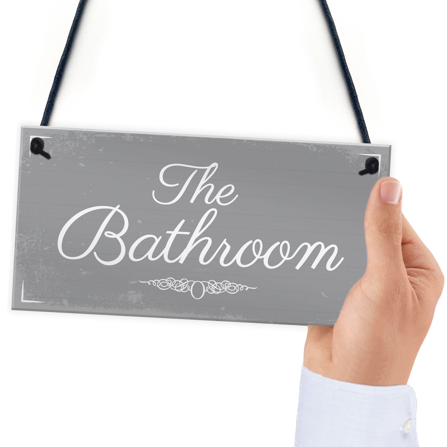 'THE BATHROOM' Door Sign Plaque Sign for Toilet or Bathroom