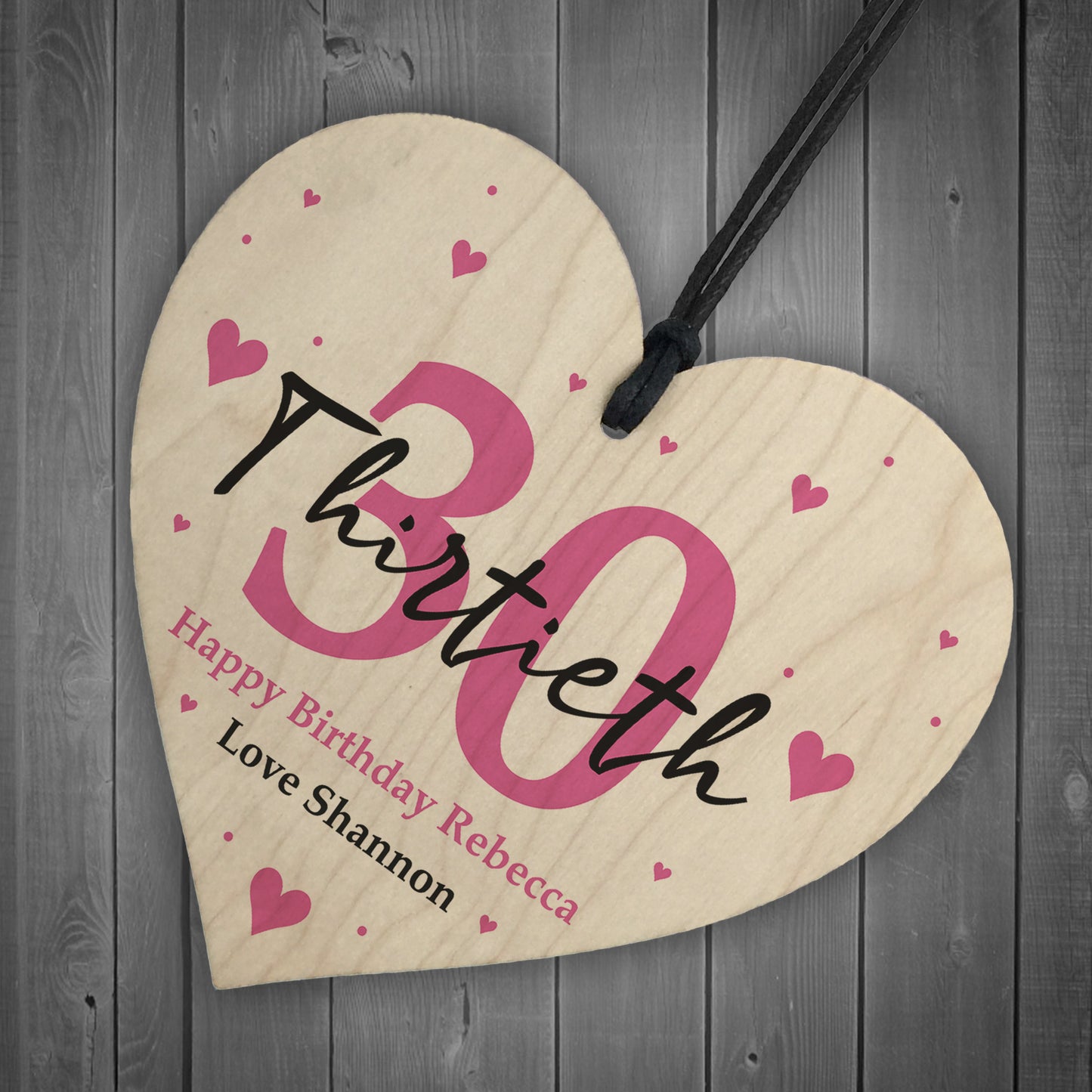 PERSONALISED 40th Birthday Gifts For Mum Auntie Sister Heart