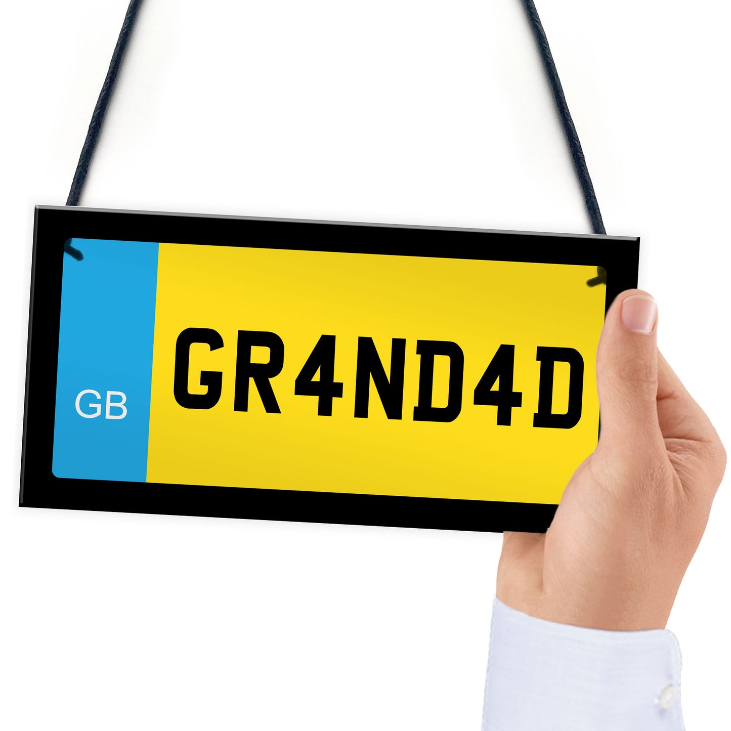 Grandad Novelty Number Plate Sign Fathers Day Birthday Gifts