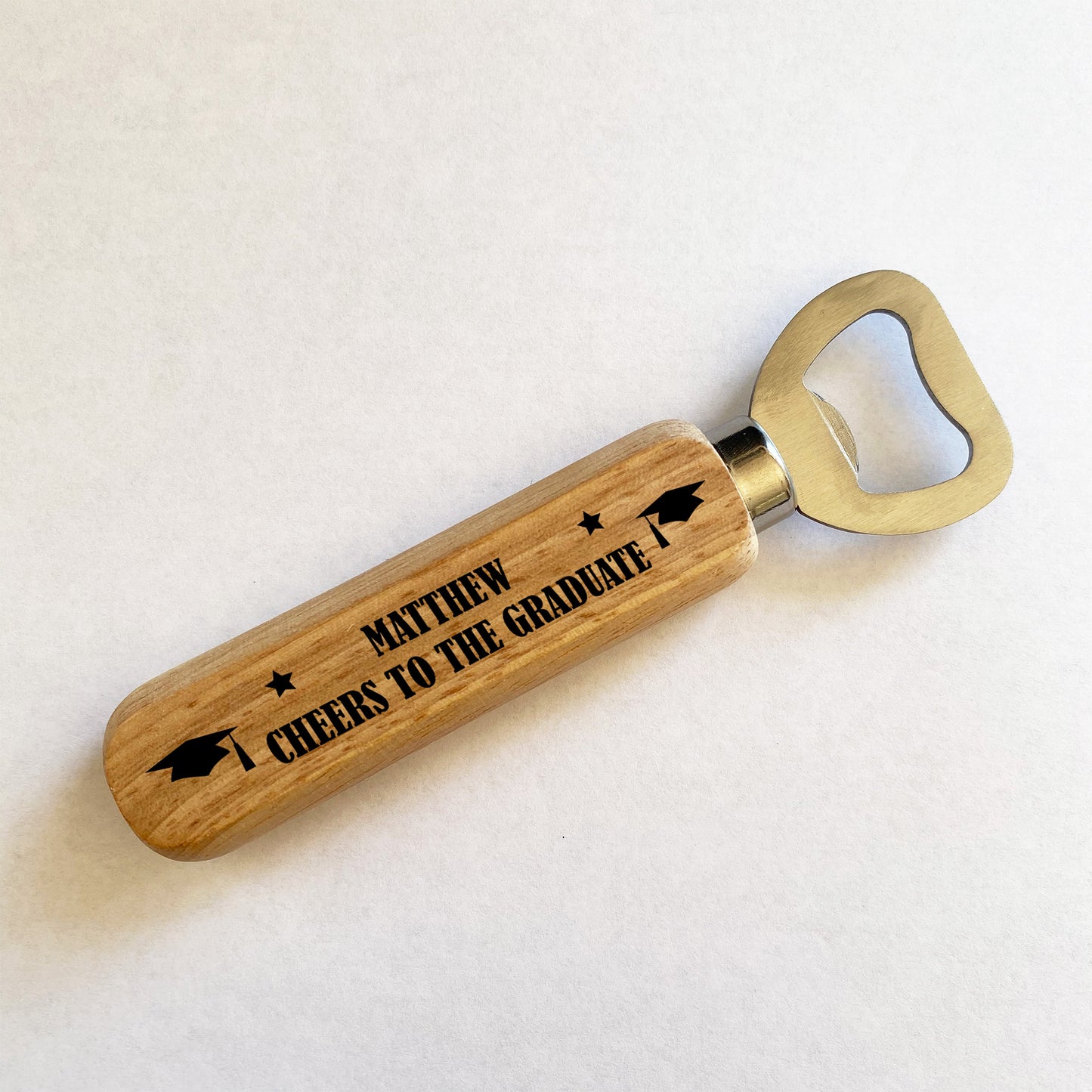 Congrats Graduate Personalised Graduation Gift Bottle Opener