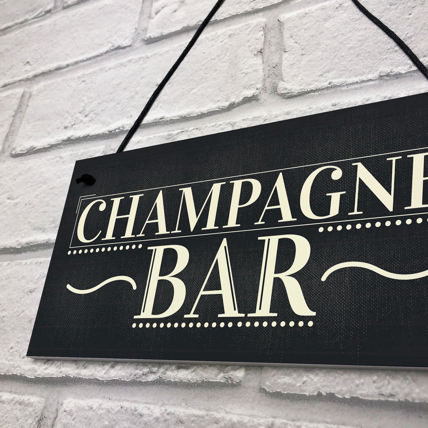 Champagne Bar Hanging Signs Gin & Tonic Pub BBQ Party Alcohol