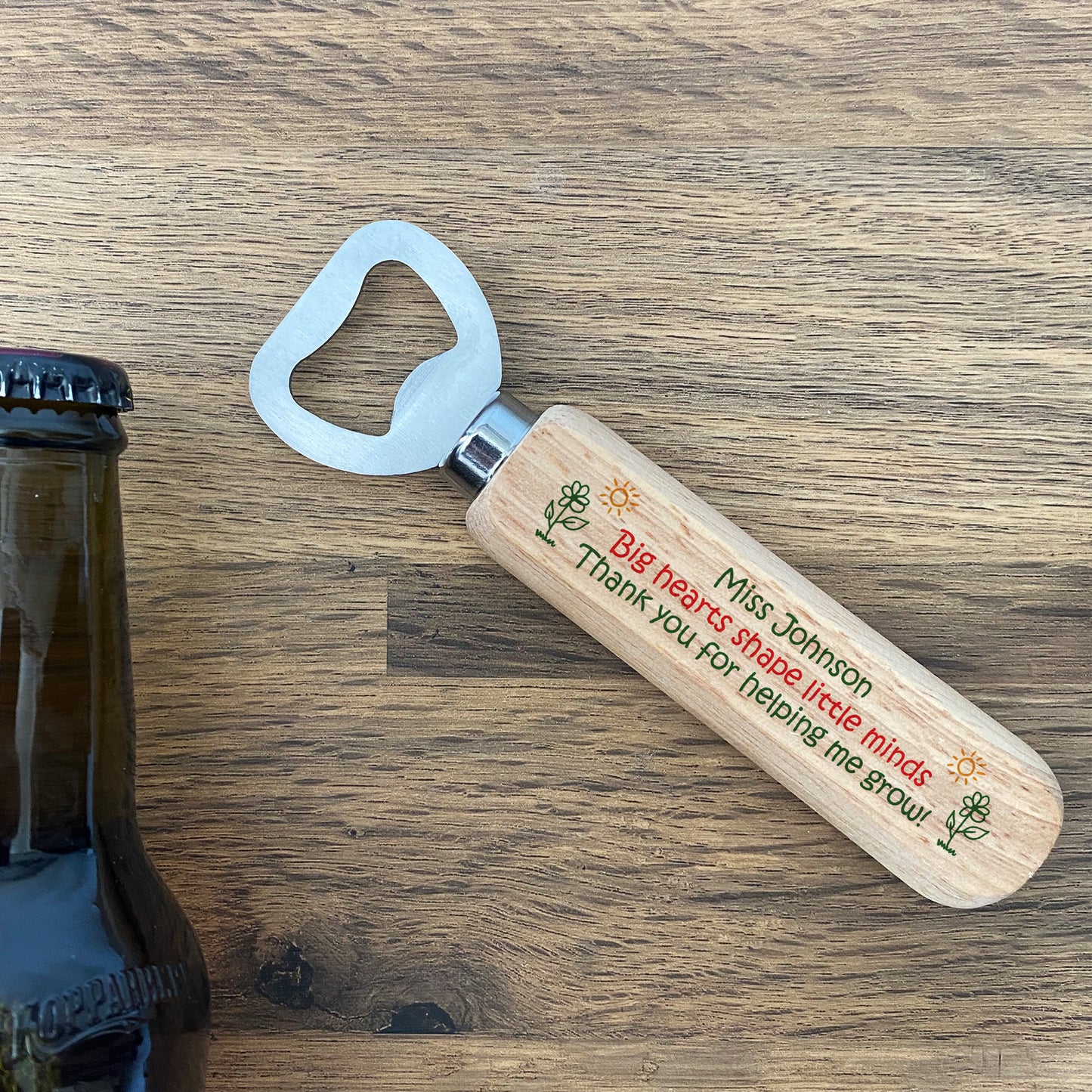 Teacher Gifts For Men Women Bottle Opener Personalised Thank You