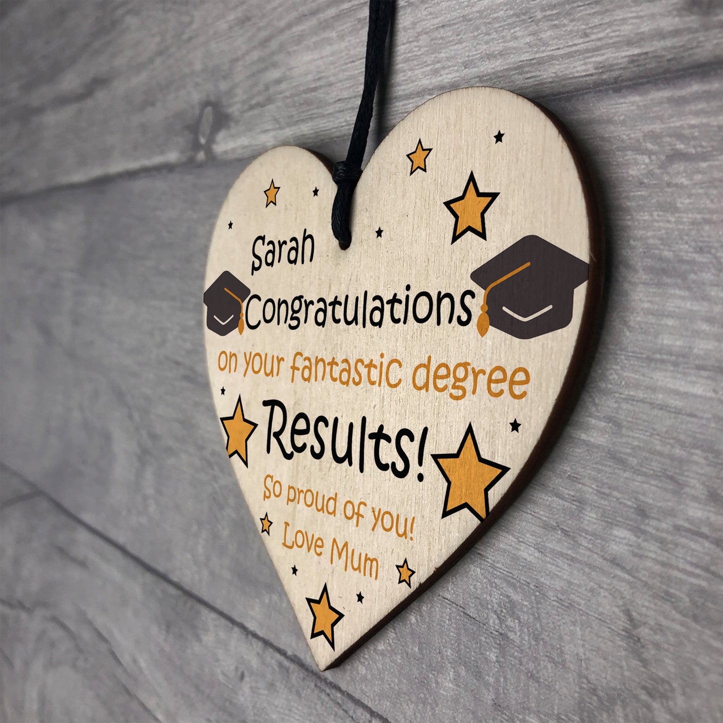 Personalised Degree Results Gift Congratulations Gift Graduation