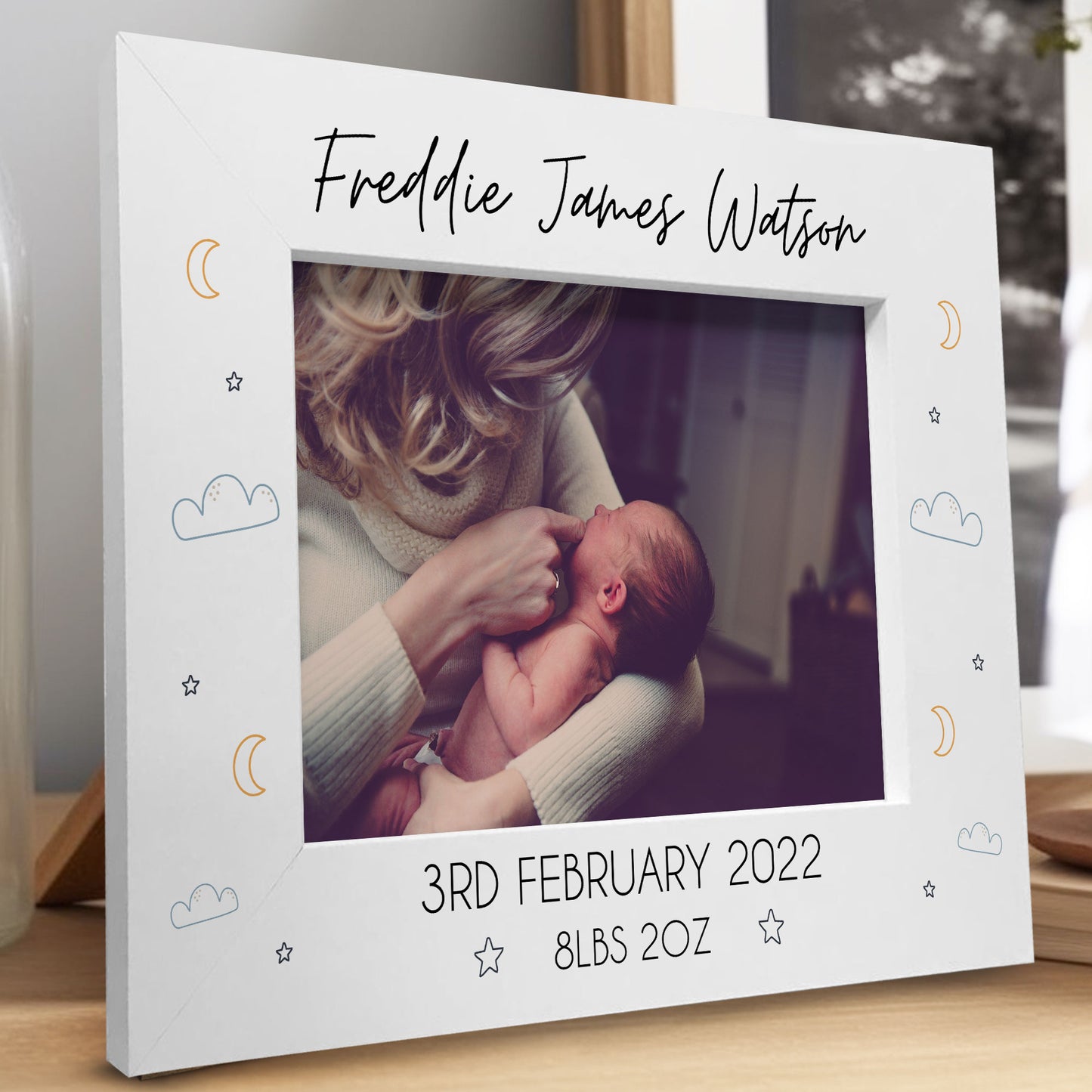 Personalised Baby Photo Frame New Baby Gifts Baby Girl Boy Gifts