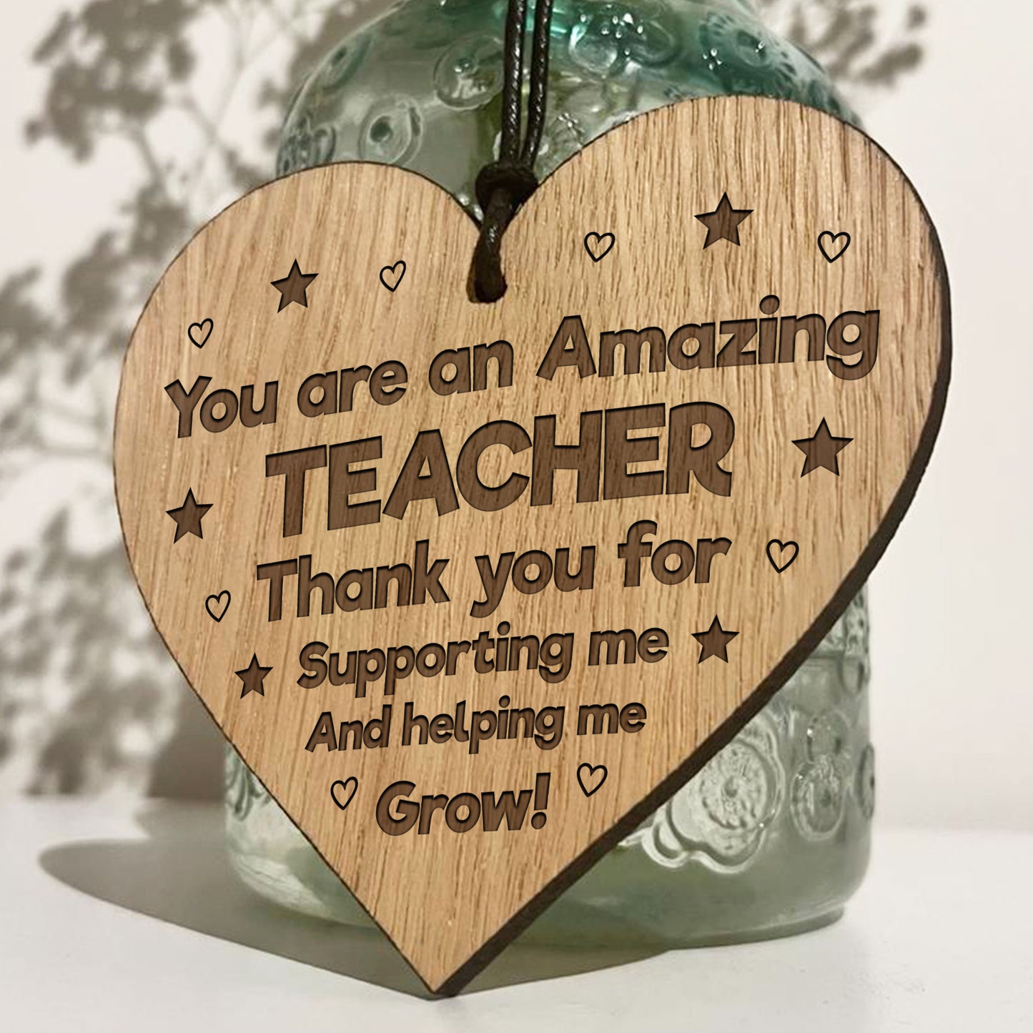 Teacher Gifts Engraved Heart End Of Year Best Teacher Gifts