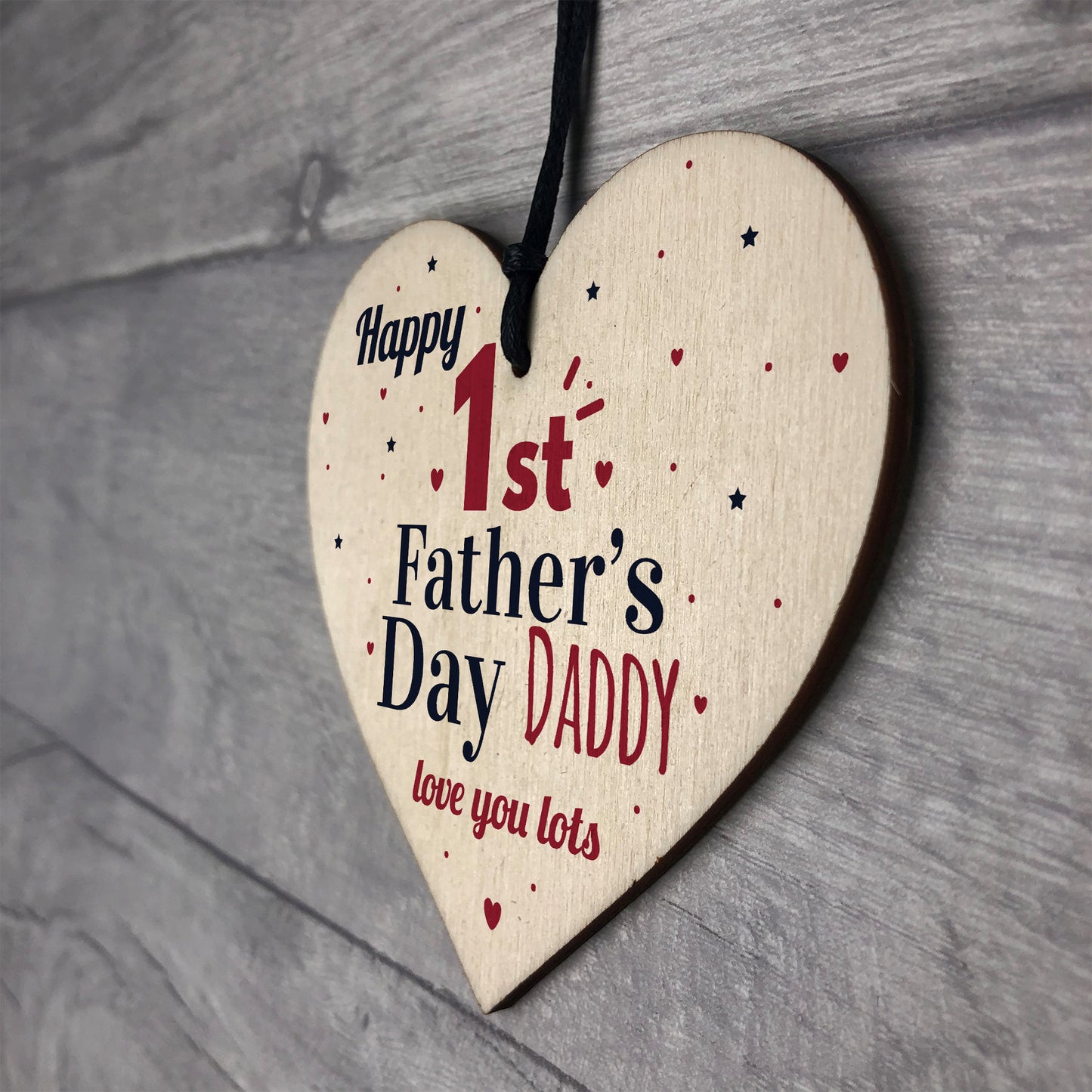 1st Fathers Day Heart Gifts For Him Daddy To Be From Bump