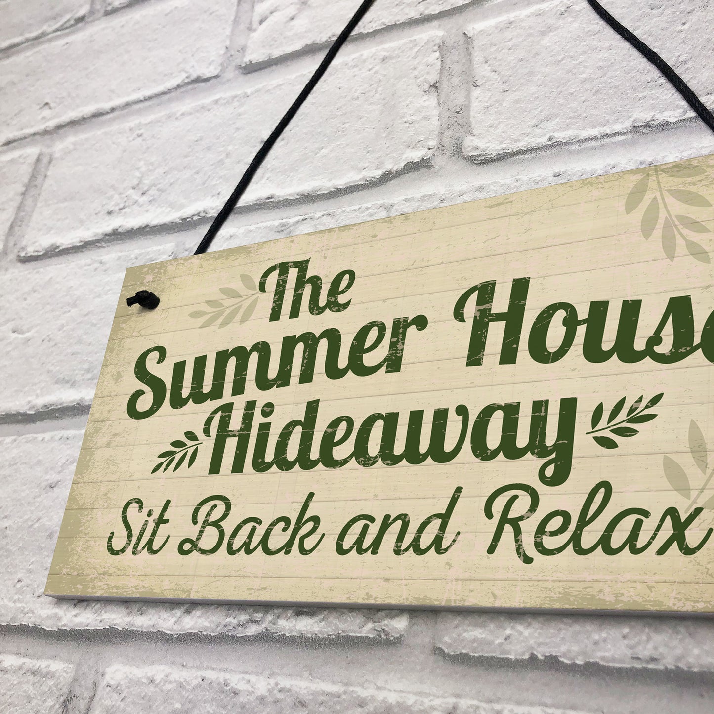 Garden Sign The Summer House Novelty Plaque Garden Shed Sign