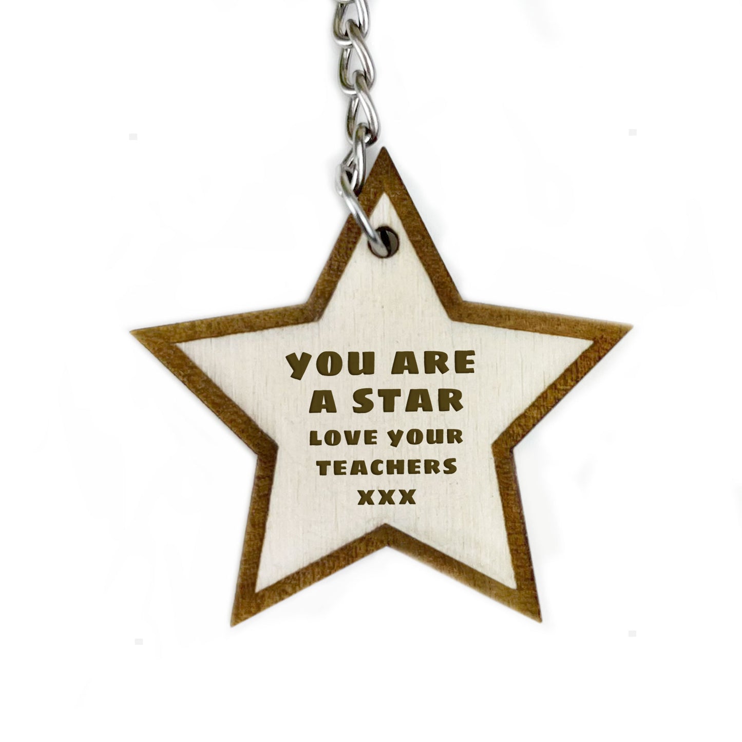 School Leaver Gift From Teacher Pupil Gift Wooden Star