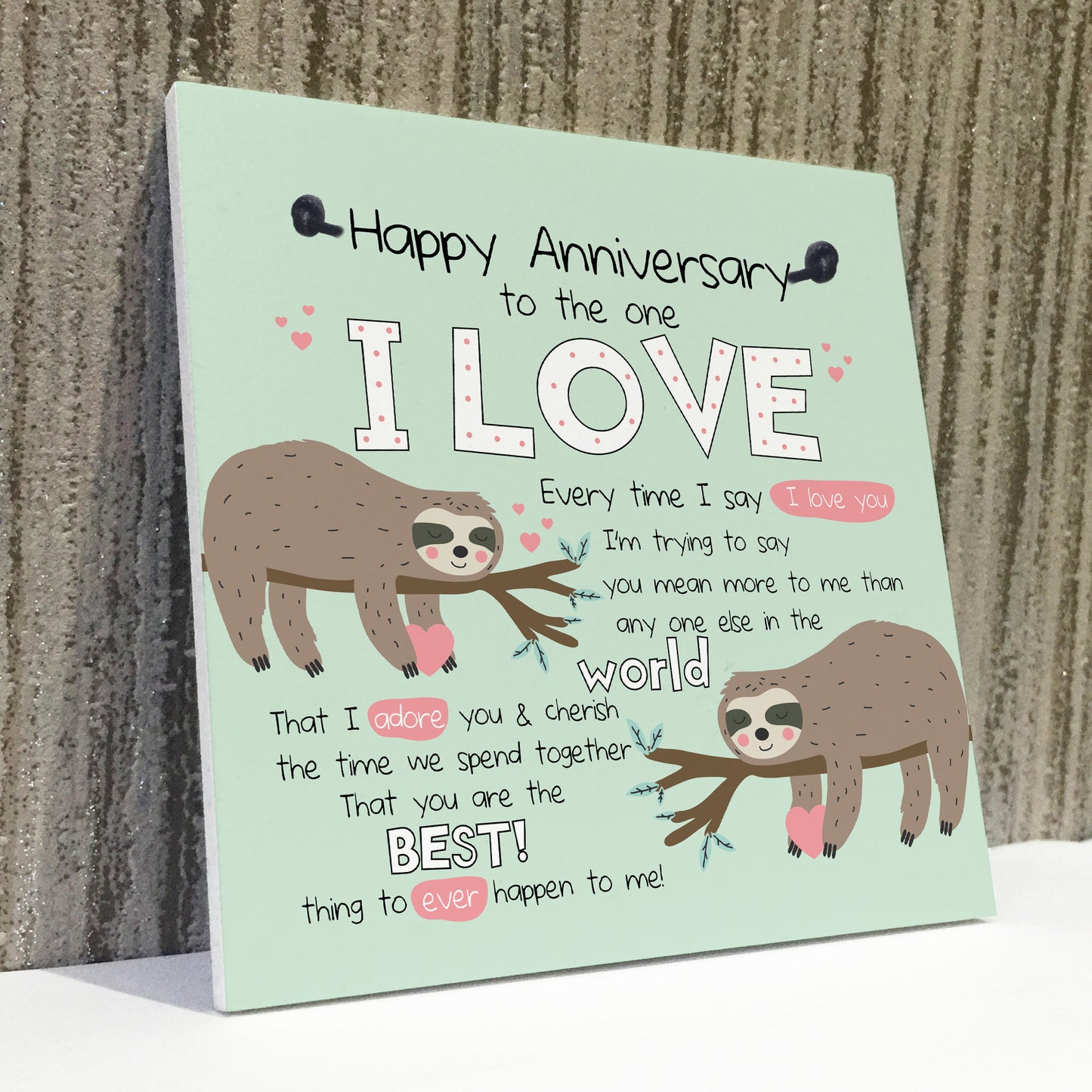 1st 2nd 25th Anniversary Card Gift For Husband Wife Boy Girl