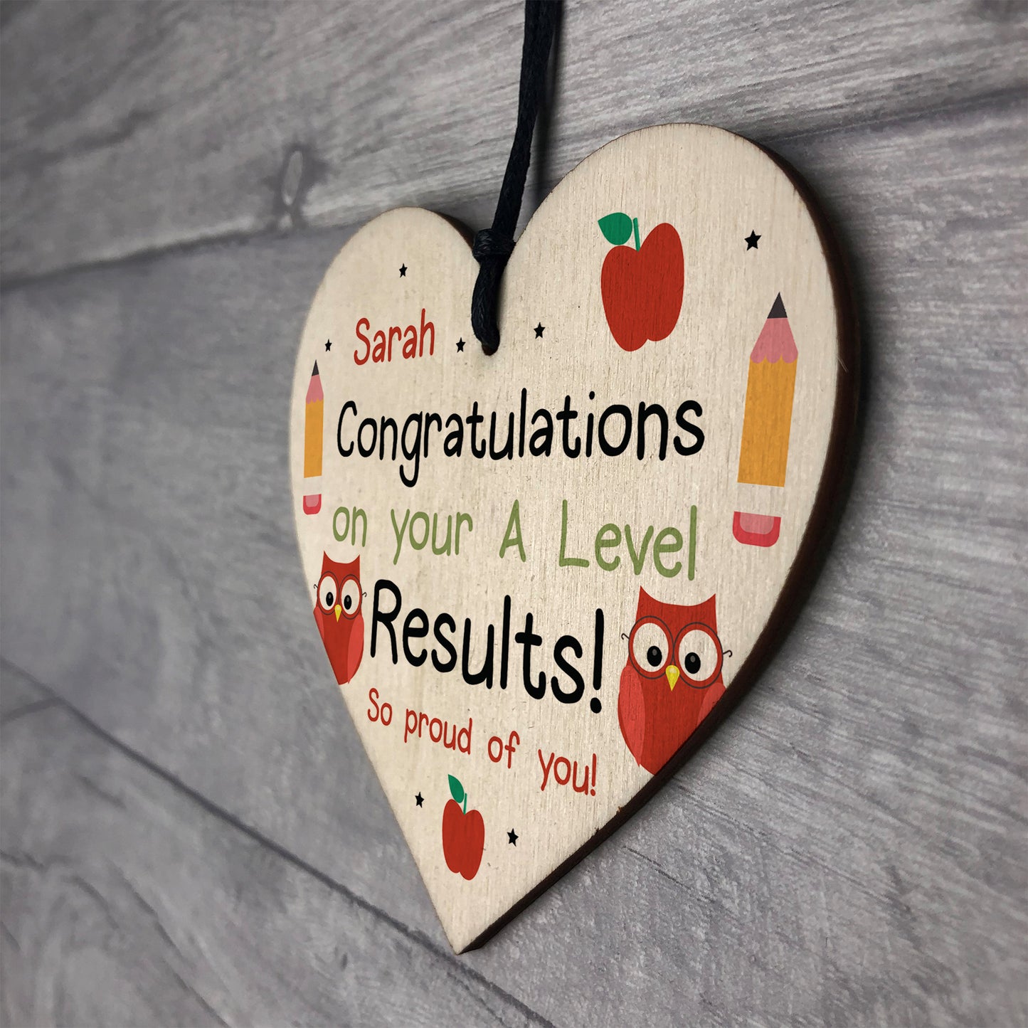 Personalised Well Done Gift A Level Results Congratulations