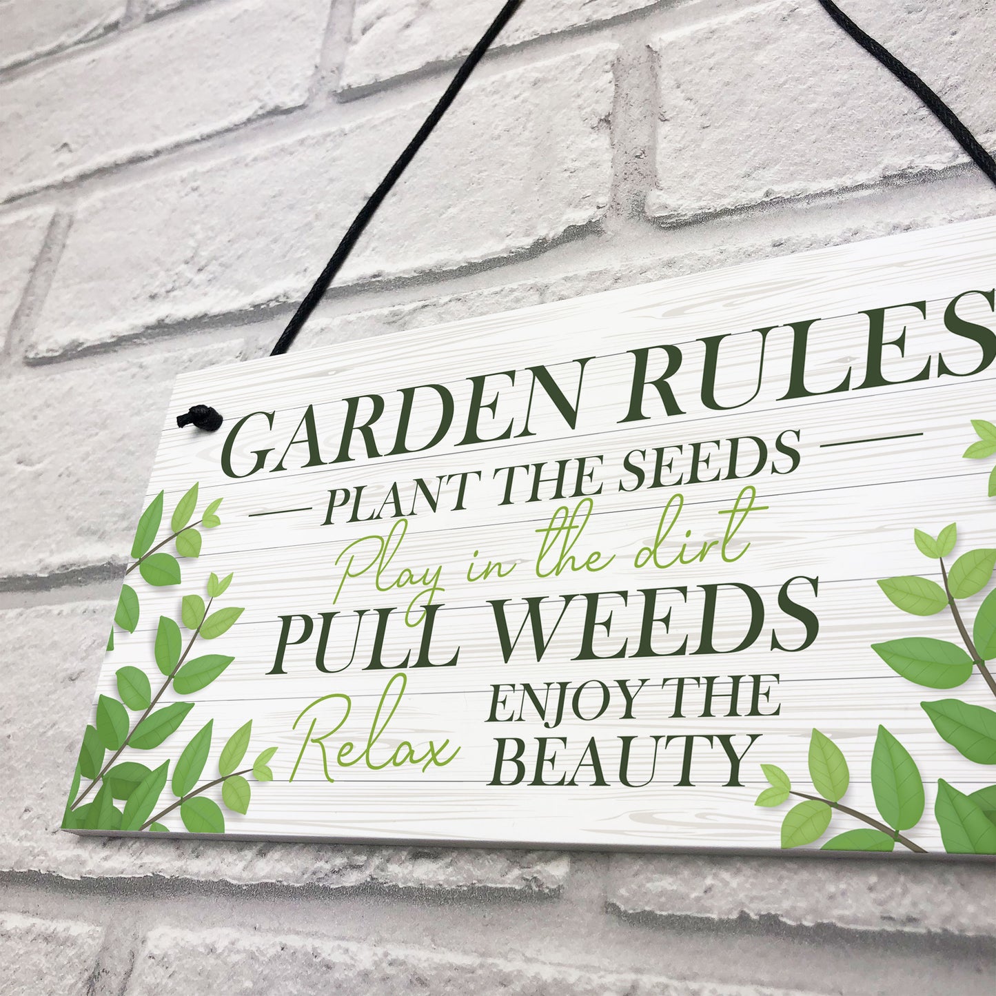 Garden Plaque Gift Summerhouse Decking Shed Sign Home Decor