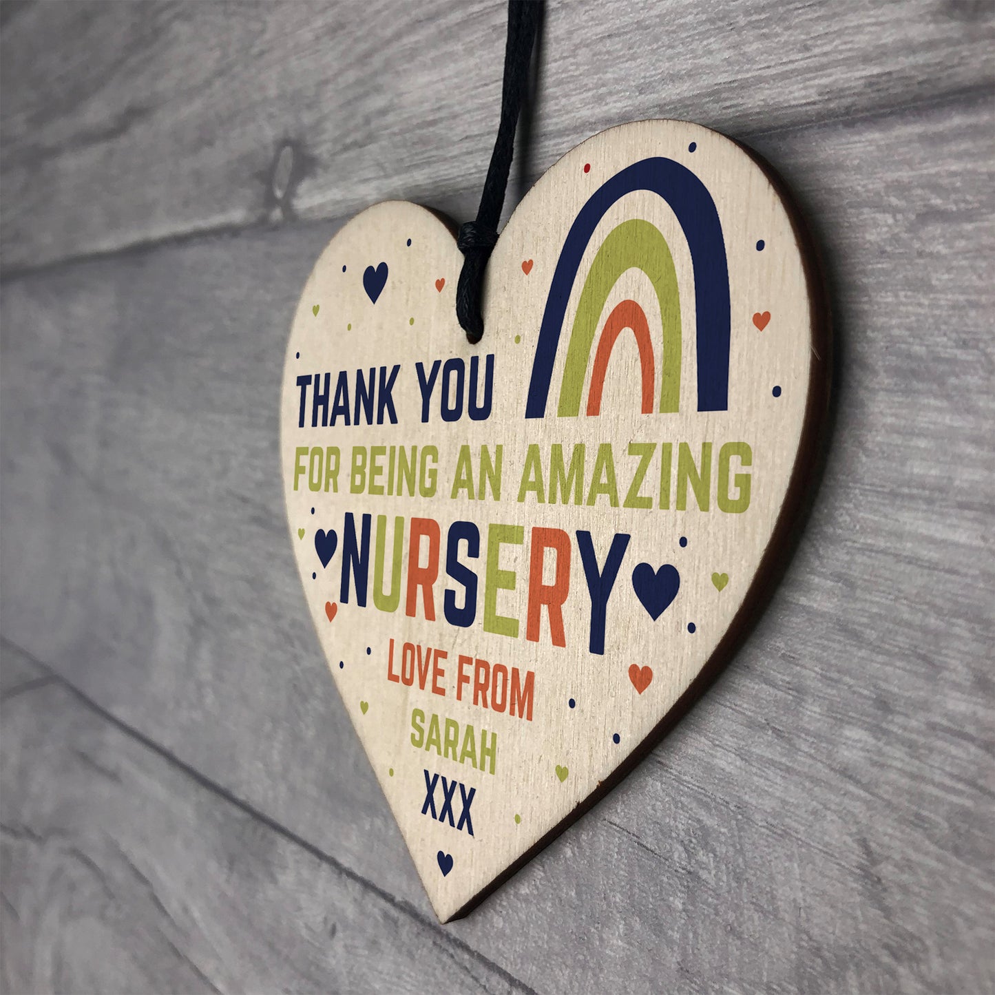 Amazing Nursery Gift Personalised Thank You Gift From Student