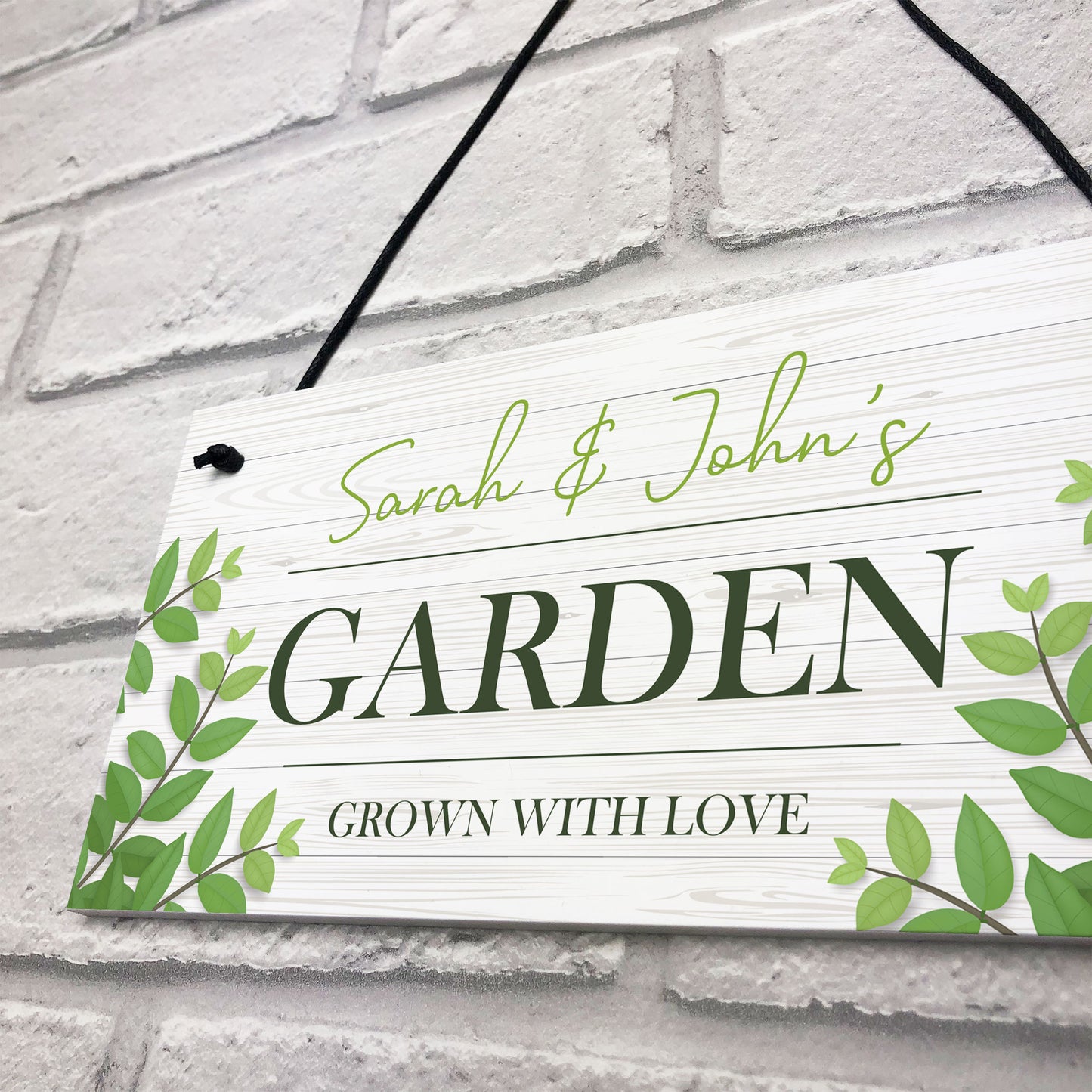 Garden Sign Hanging Door Wall Summerhouse Shed Decking Sign