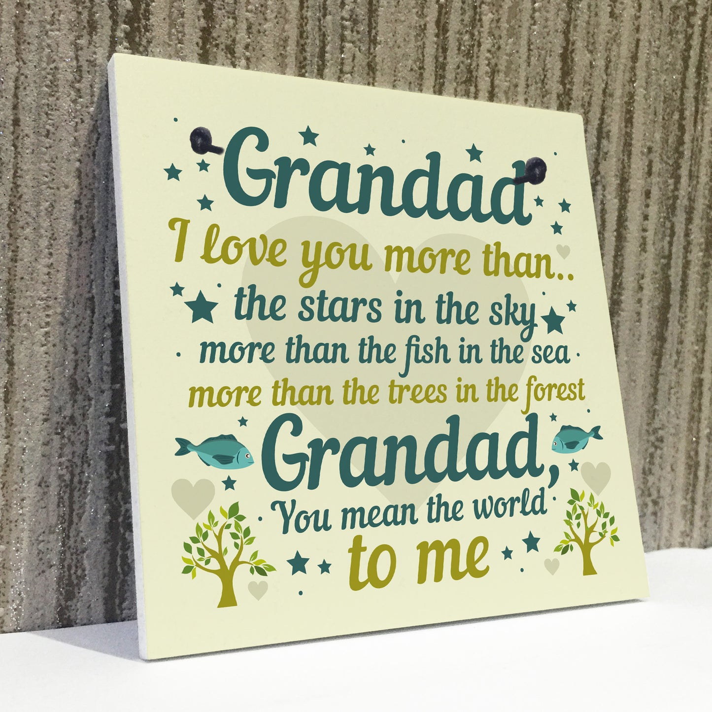 Grandad Gift For Birthday Grandad Gifts From Grandchildren Card