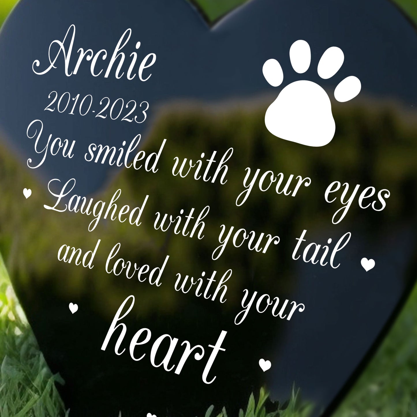 Dog Memorial Plaque For Grave Garden Personalised Pet Memorials