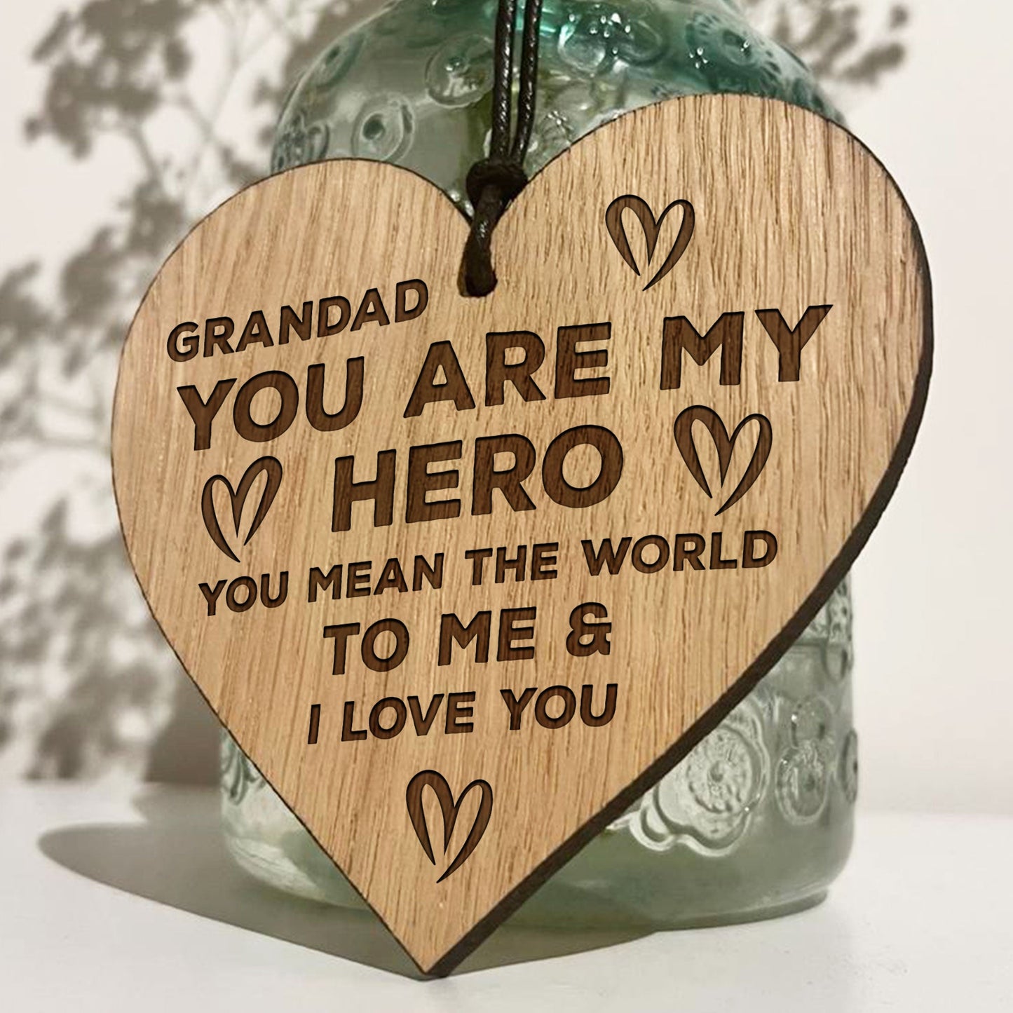 Grandad Gifts For Fathers Day Birthday Engraved Heart Gift