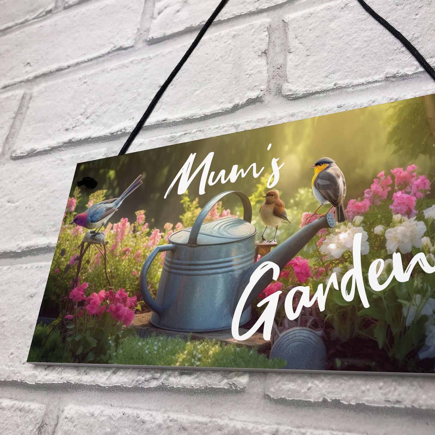 Personalised Garden Sign For Friend Mum Nan Grandma Auntie Her