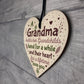 Grandma Keepsake Grandma Birthday Christmas Gift From Grandson