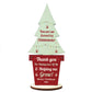 Christmas Gift For Amazing Childminder Wood Christmas Tree