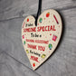 Handmade Thank You Teaching Assistant Gift Heart Leaving Gift