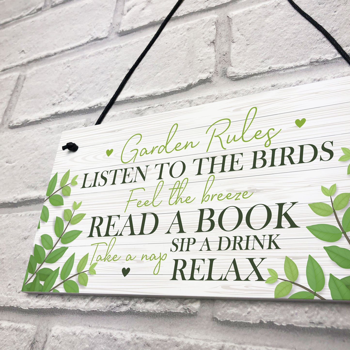 Garden Plaque Hanging Summer House Garden Shed Gifts For Mum