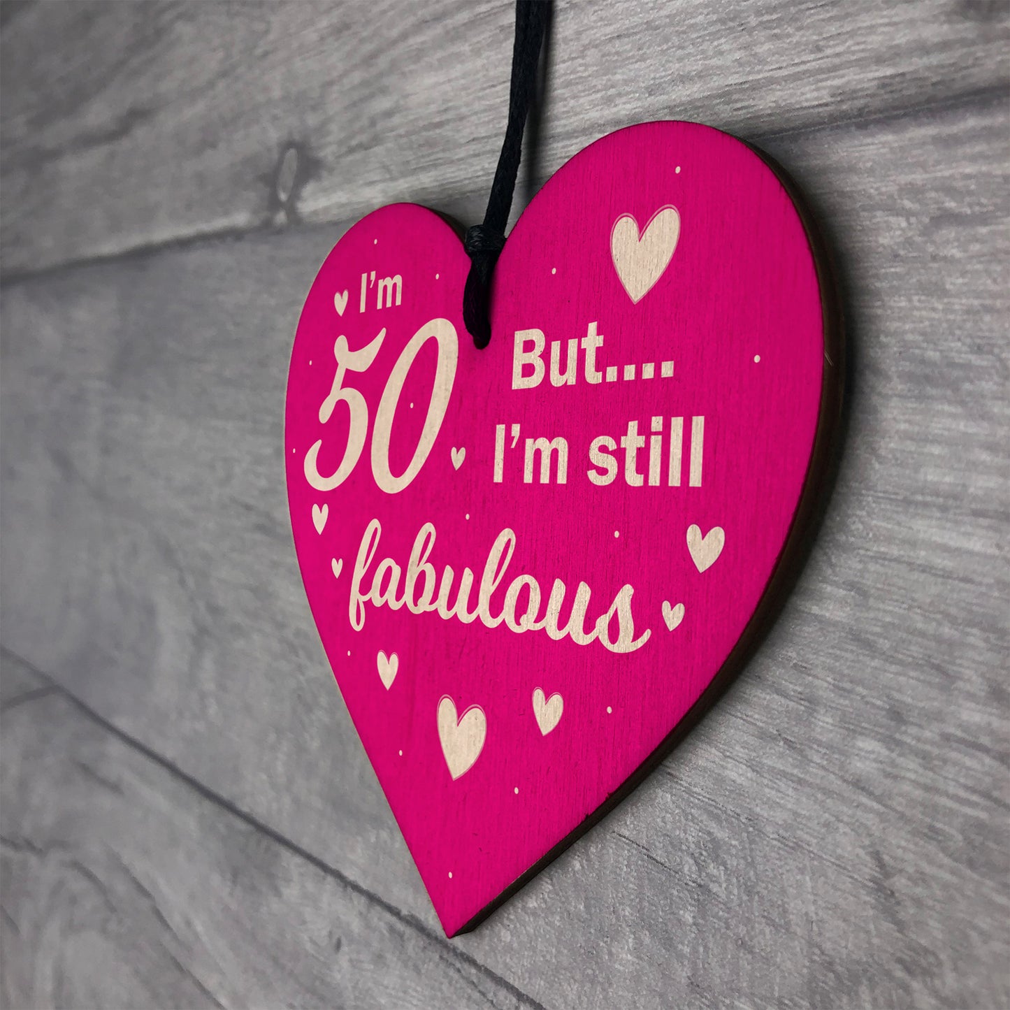 50 And Fabulous Funny 50th Birthday Gifts For Women Female