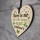 Grandma Nan Christmas Birthday Gifts Hanging Wooden Heart Sign