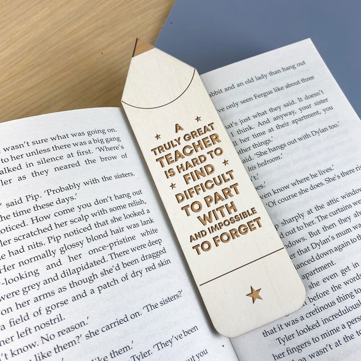 Teacher Gifts For Men And Women Poem Wood Bookmark Thank You