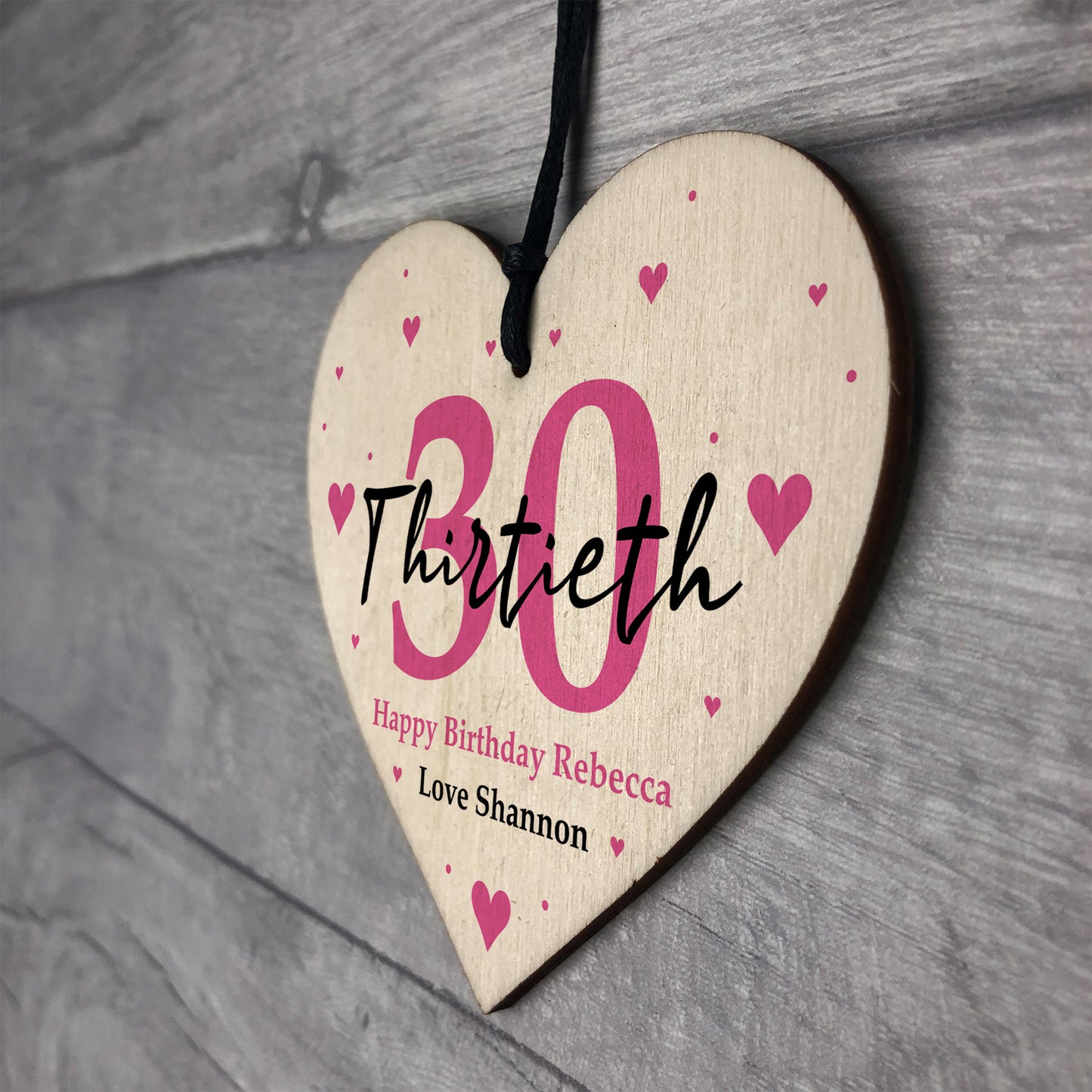 PERSONALISED 40th Birthday Gifts For Mum Auntie Sister Heart
