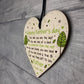 Fathers Day Gift Wooden Heart Fathers Day Card Gift For Dad