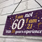 Funny 50th Birthday Gift Hanging Plaque Novelty Friendship Gift