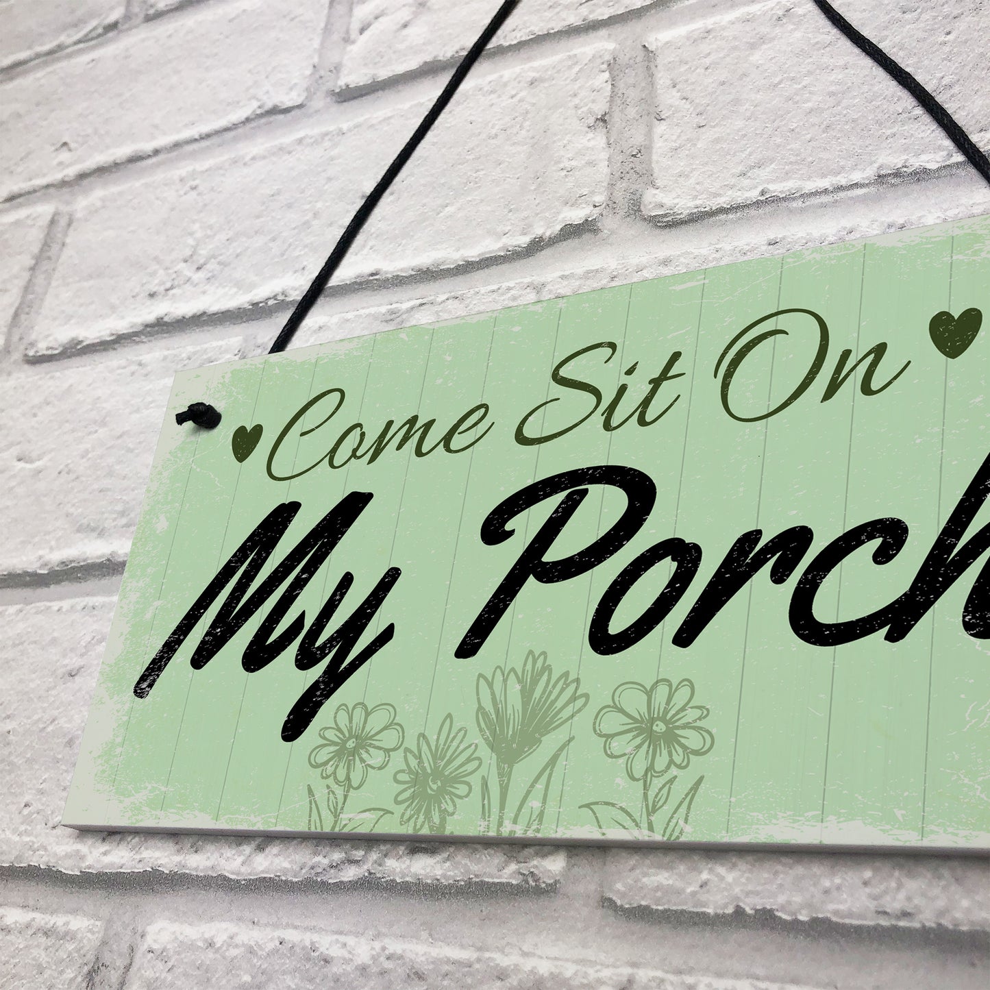 Garden Sign Come Sit Shabby Chic Wall Signs Garden Shed Plaques