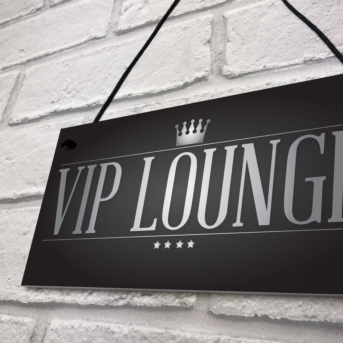 VIP LOUNGE Man Cave Home Bar Sign BBQ Beer Garden Party Dad