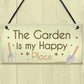 Pack of 3 Hanging Garden Plaques For Garden Shed Summer House