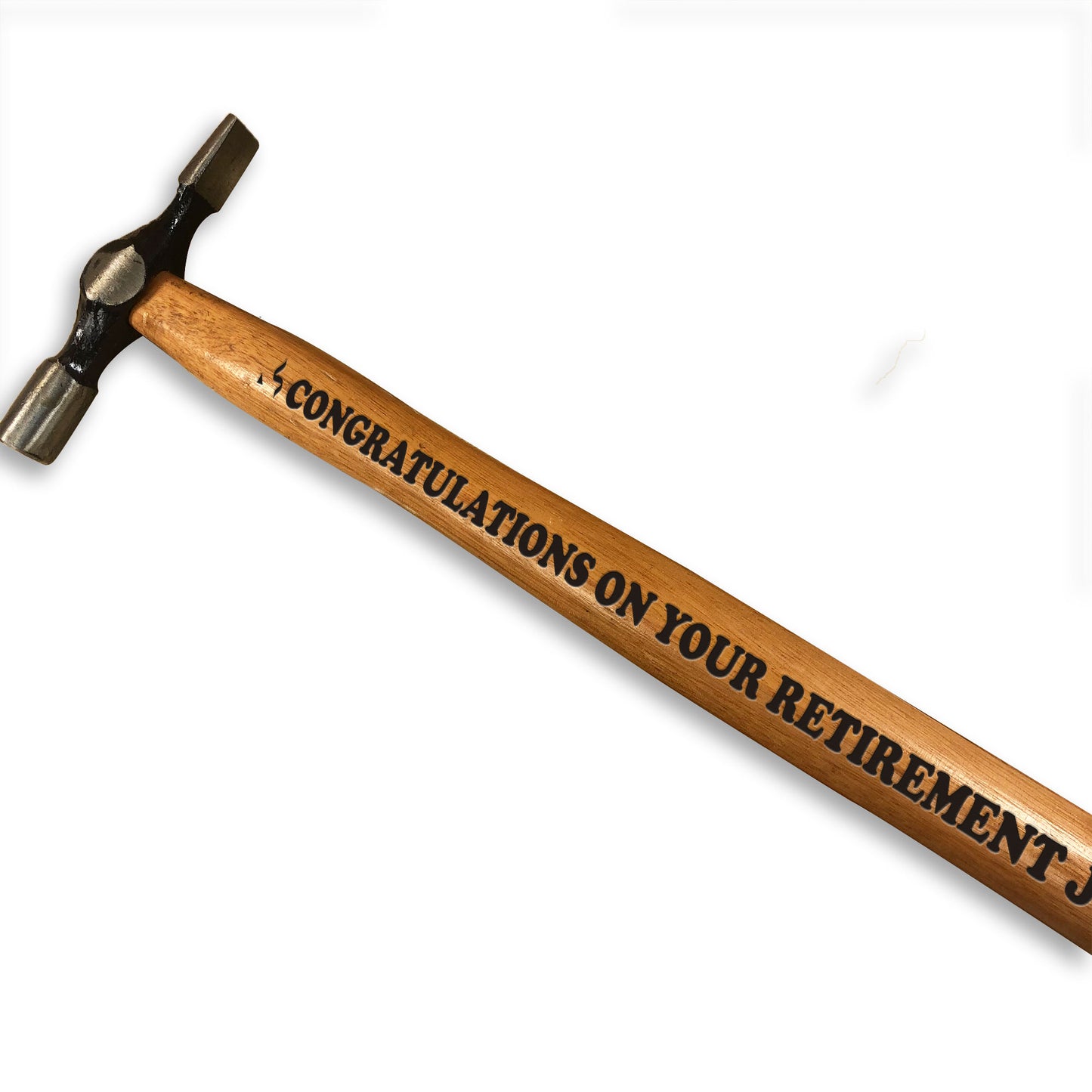 Personalised RETIREMENT Gift Funny Engraved Hammer Gift