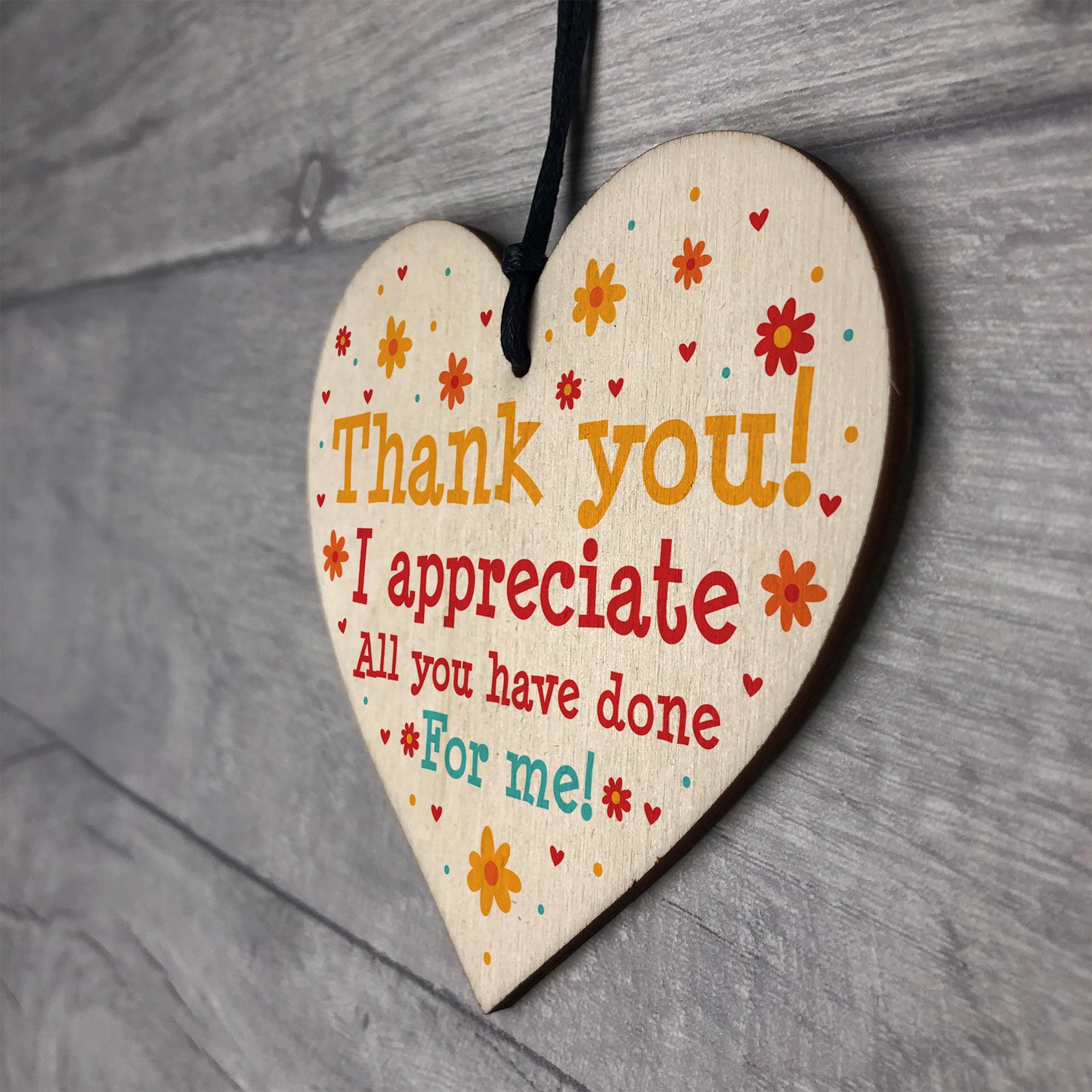 Thank You Leaving Gift For Teacher Assistant Nursery Tutor Heart