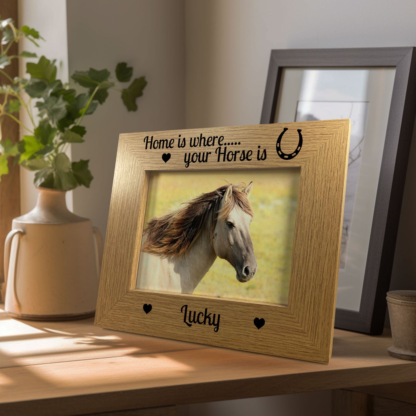 Personalised Photo Frame For Horse Pony Pet Gift Horse Gifts