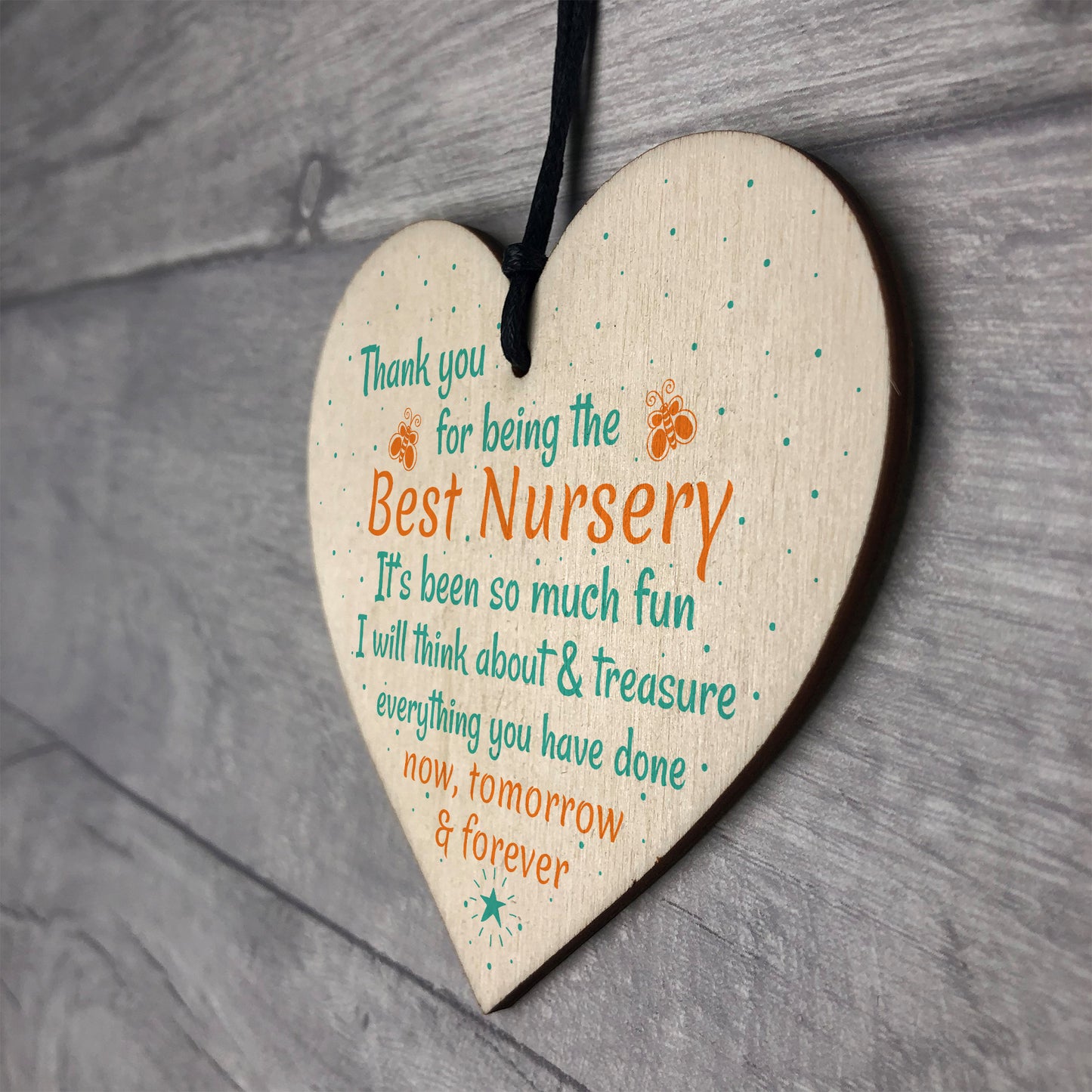 Thank You Teacher Gifts Heart Best Nursery Gifts For Children