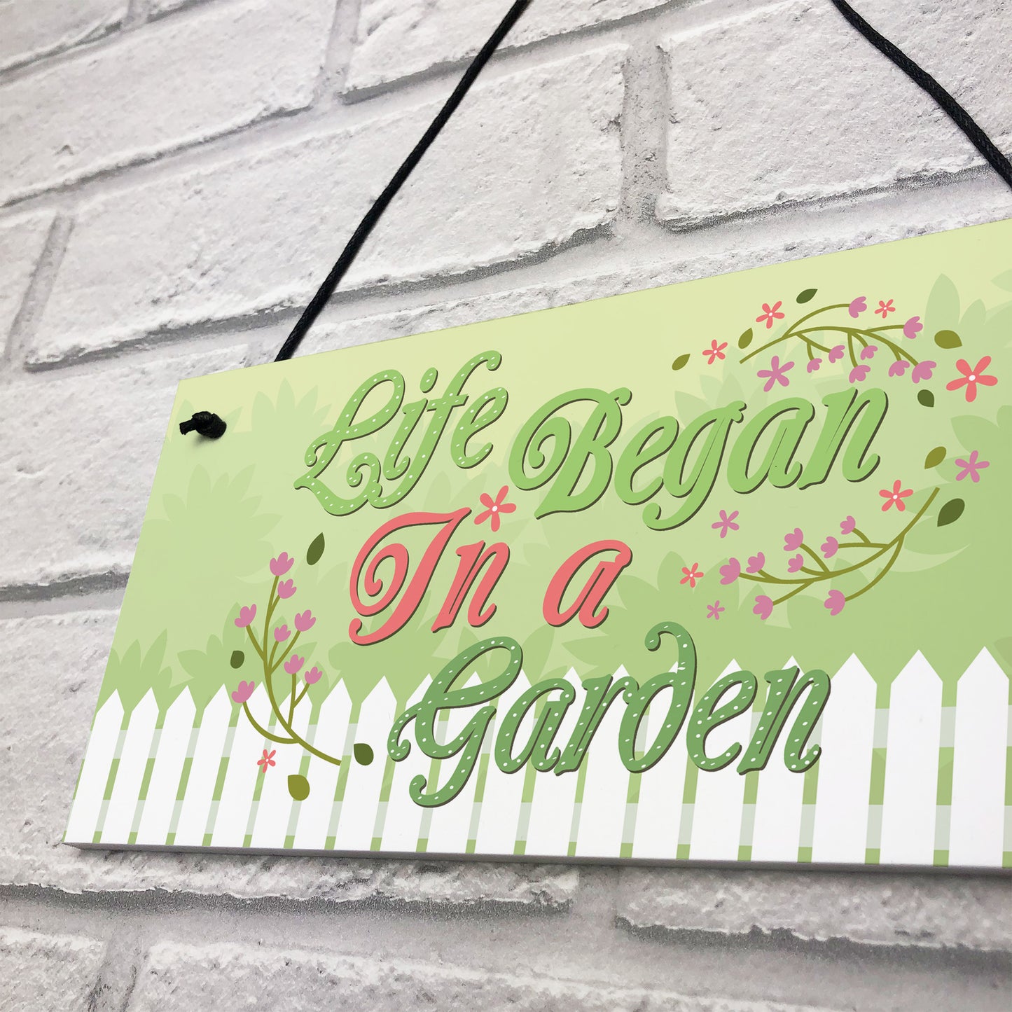 Life Began Plaques SummerHouse Signs Garden Shed Mum Nan